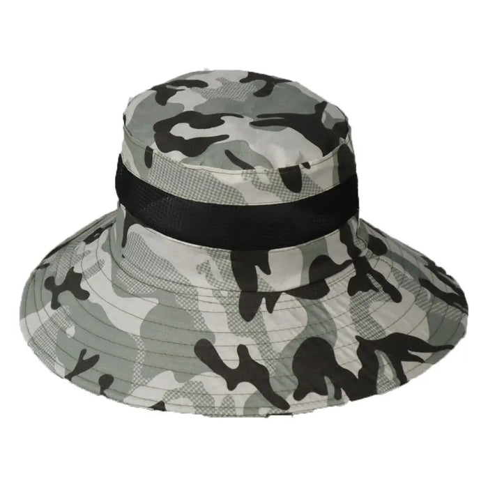 Opvouwbare unisex muggenhoed – Visserspet met verborgen net voor insectenbescherming & zonwering - Bivakshop
