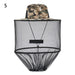 Opvouwbare unisex muggenhoed – Visserspet met verborgen net voor insectenbescherming & zonwering - Bivakshop
