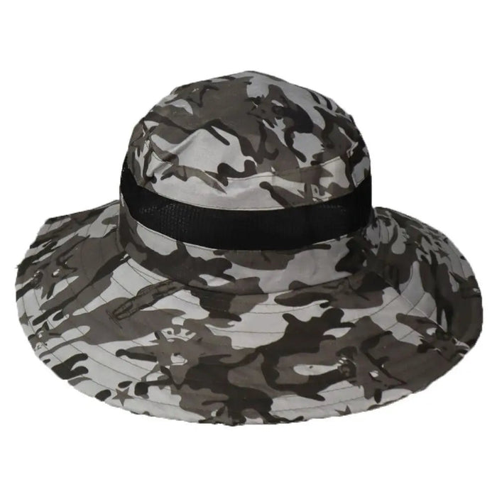 Opvouwbare unisex muggenhoed – Visserspet met verborgen net voor insectenbescherming & zonwering - Bivakshop