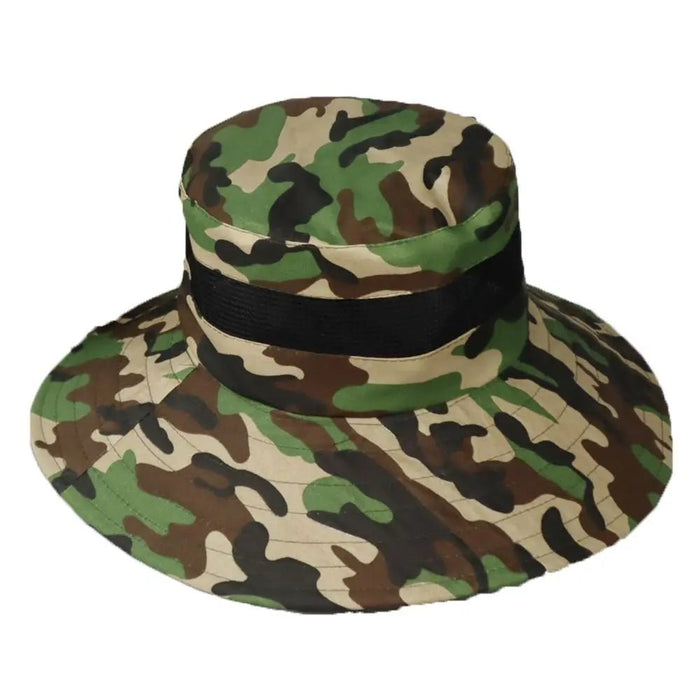 Opvouwbare unisex muggenhoed – Visserspet met verborgen net voor insectenbescherming & zonwering - Bivakshop