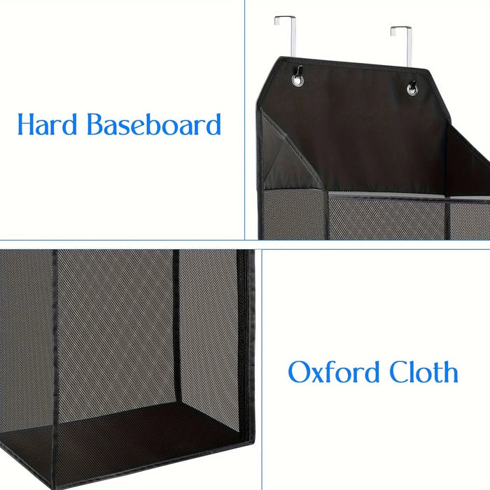 Opvouwbare wasmand met rits - Hangend mesh ontwerp - Geschikt voor badkamer en studentenkamers - Bivakshop