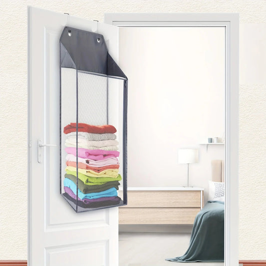 Opvouwbare wasmand met rits - Hangend mesh ontwerp - Geschikt voor badkamer en studentenkamers - Bivakshop