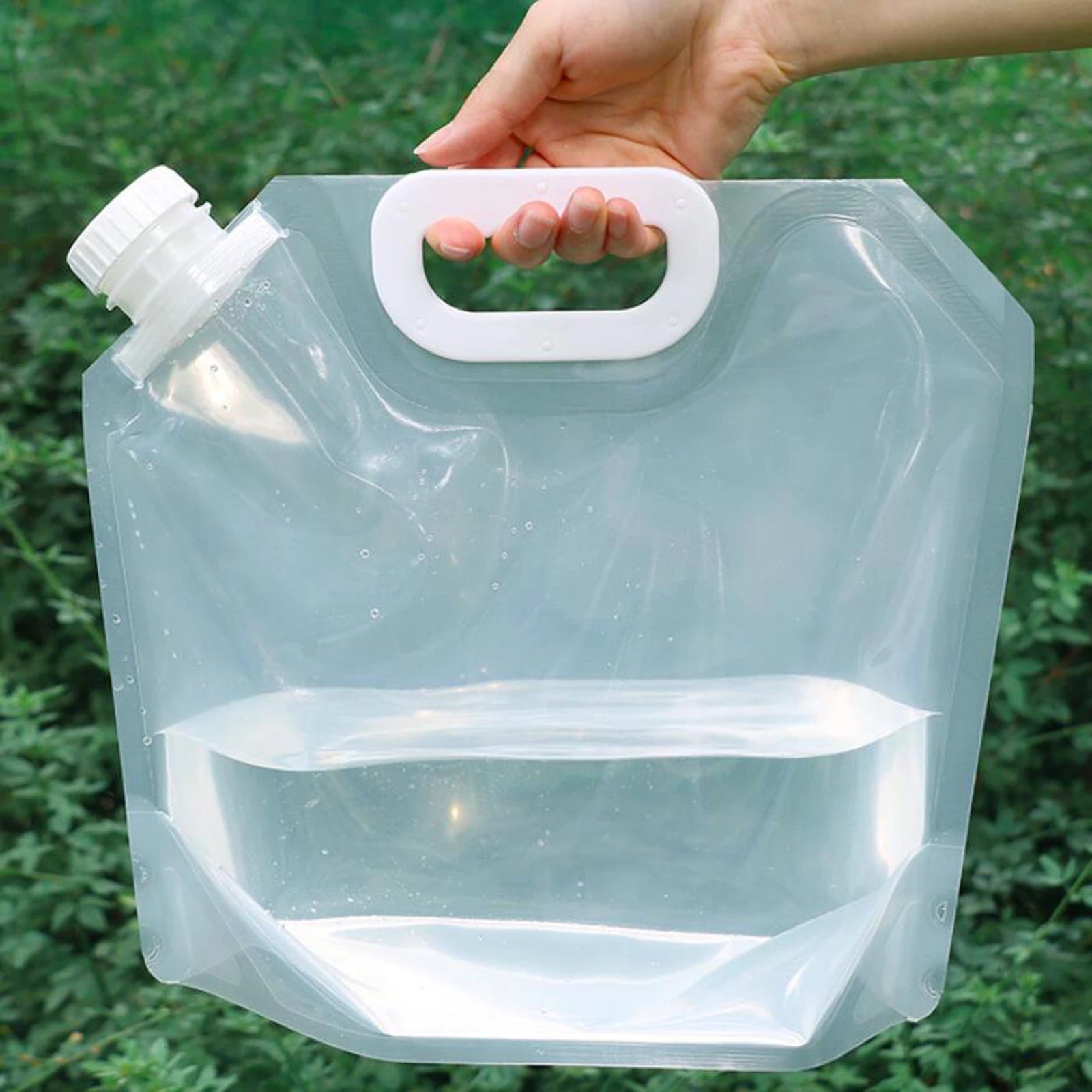 Opvouwbare wateropslagzak 7,5L - Jerrycan - Handige draaikraan & groot vulmondstuk - Bivakshop