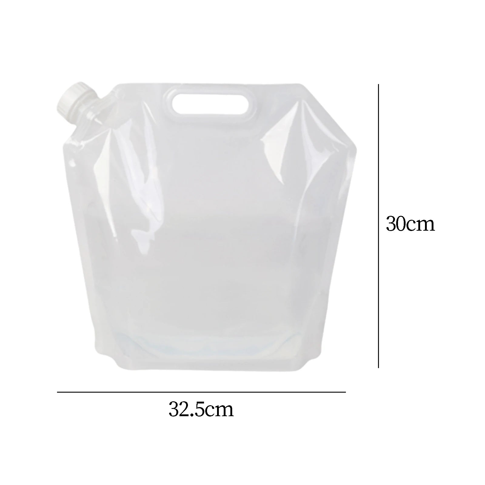Opvouwbare wateropslagzak 7,5L - Jerrycan - Handige draaikraan & groot vulmondstuk - Bivakshop