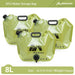 Opvouwbare waterzak 8L – Draagbare wateropslag – Lichtgewicht & voedselveilig voor camping - Bivakshop