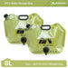 Opvouwbare waterzak 8L – Draagbare wateropslag – Lichtgewicht & voedselveilig voor camping - Bivakshop