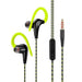 Originele 3,5 mm sportoordopjes - Super stereo - Zweetbestendig - Met microfoon - Bivakshop