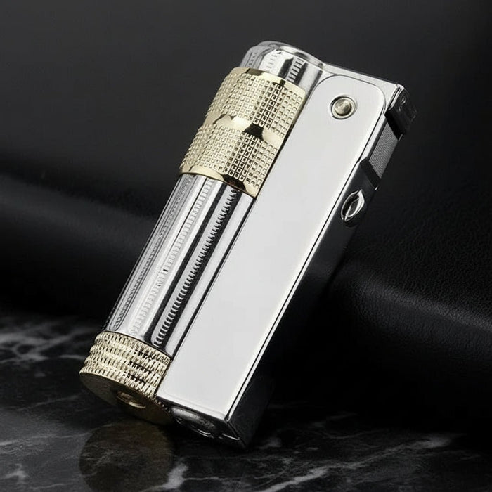 Originele Olieflint Aansteker – Roestvrij Staal – Winddicht & Duurzaam - Bivakshop