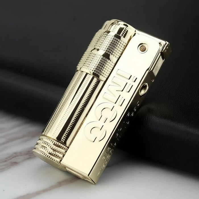 Originele Olieflint Aansteker – Roestvrij Staal – Winddicht & Duurzaam - Bivakshop