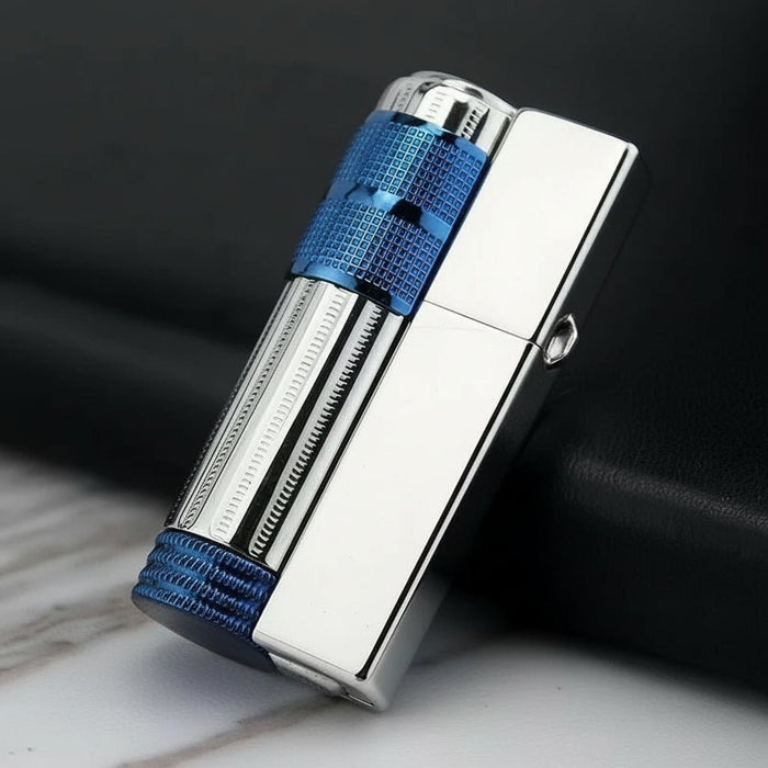 Originele Olieflint Aansteker – Roestvrij Staal – Winddicht & Duurzaam - Bivakshop