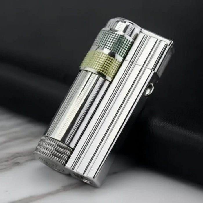 Originele Olieflint Aansteker – Roestvrij Staal – Winddicht & Duurzaam - Bivakshop
