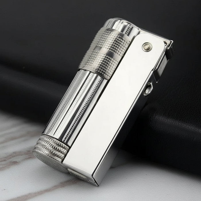 Originele Olieflint Aansteker – Roestvrij Staal – Winddicht & Duurzaam - Bivakshop