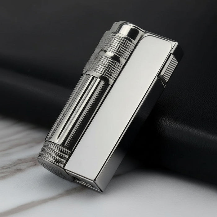 Originele Olieflint Aansteker – Roestvrij Staal – Winddicht & Duurzaam - Bivakshop