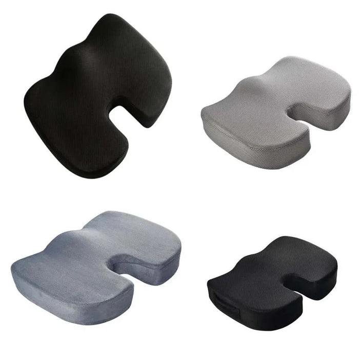 Orthopedisch stoelmassage kussen - Coccyx comfort traagschuim - Zacht en ondersteunend - Bivakshop