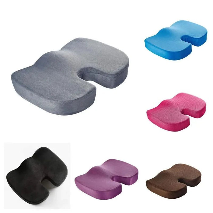 Orthopedisch stoelmassage kussen - Coccyx comfort traagschuim - Zacht en ondersteunend - Bivakshop