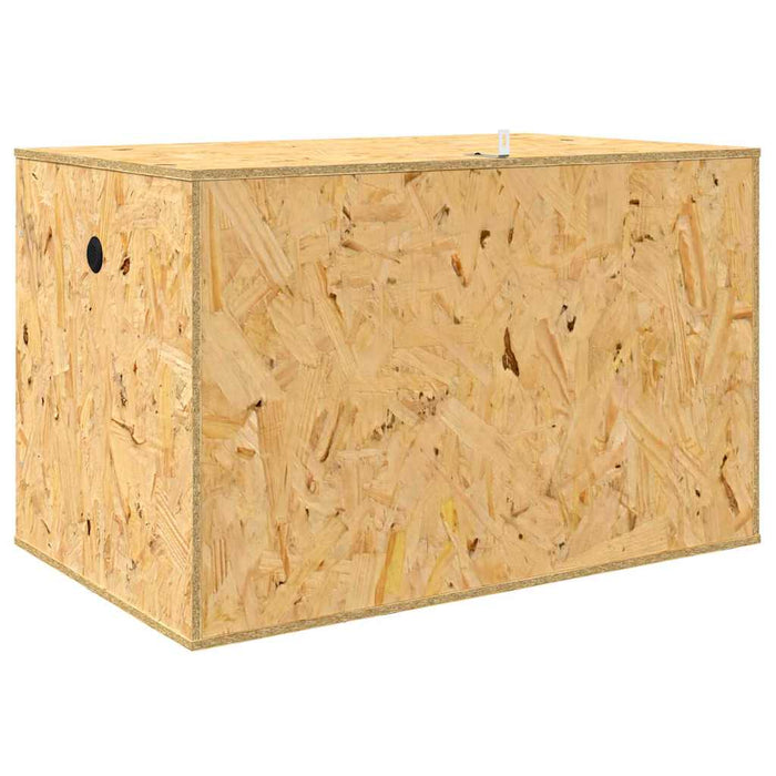 OSB Terrarium met Gehard Glas - Bruin - 7 Afmetingen - Bivakshop