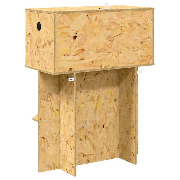 OSB Terrarium Set incl. Basis - Bruin - 60 x 30 x 80 cm - Bivakshop