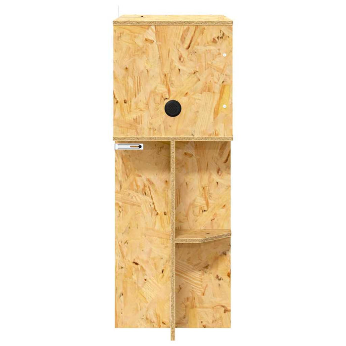 OSB Terrarium Set incl. Basis - Bruin - 60 x 30 x 80 cm - Bivakshop