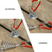 Outdoor Camping Octopus Rope Buckle Camping Deck Nail Stainless Steel Fixed Tent Rope Buckle Wooden Hook Spring Wind Rope - Bivakshop
