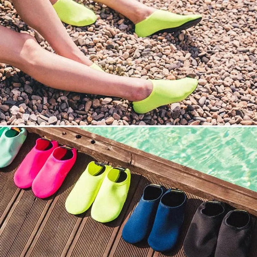 Outdoor Diving Socks With Anti Cut And Anti Slip Dottom, Quick Drying Beach Socks, Surfing And Snorkeling Socks Diving Shoes - Bivakshop