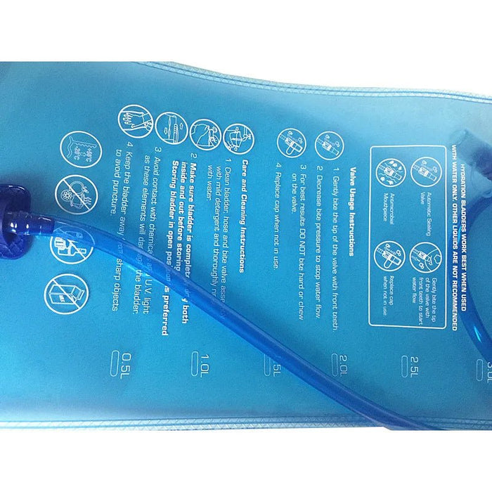 Outdoor Hydration Pack – Waterreservoir van 1.5L, 2L of 3L – Geschikt voor Hardlopen, Fietsen en Kamperen - Bivakshop