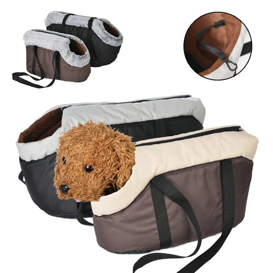 Outdoor reistas - Honden katten draagtas - Verstelbare schouderriem warme voering - Bivakshop