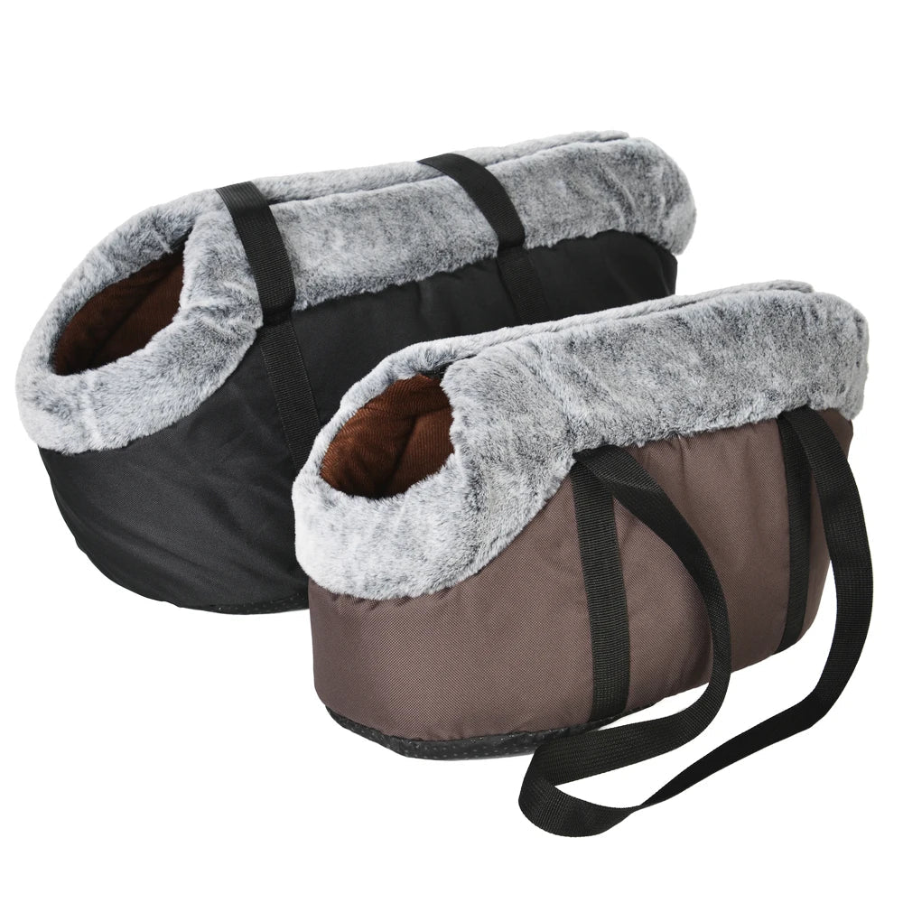 Outdoor reistas - Honden katten draagtas - Verstelbare schouderriem warme voering - Bivakshop