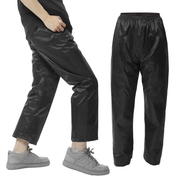 Outdoor Waterproof Trousers Comfortable Soft Breathable Hard Wearing Rain Trouser For Men Women Riding Bike Motorcycle Camping - Bivakshop