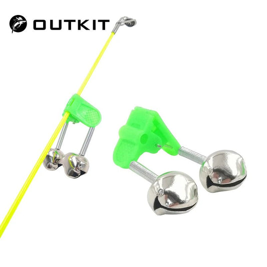 Outkit 5 stuks visbel en beetalarm - ABS kunststof - Voor hengels - Bivakshop