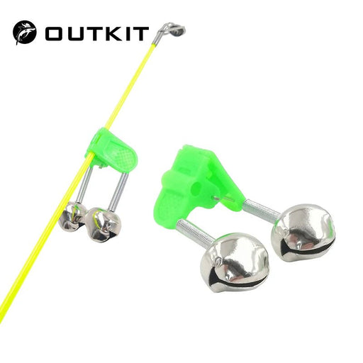 Outkit 5 stuks visbel en beetalarm - ABS kunststof - Voor hengels - Bivakshop