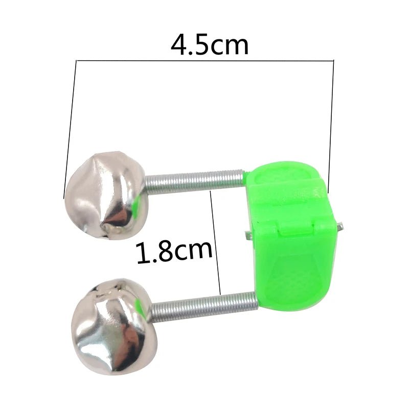 Outkit 5 stuks visbel en beetalarm - ABS kunststof - Voor hengels - Bivakshop