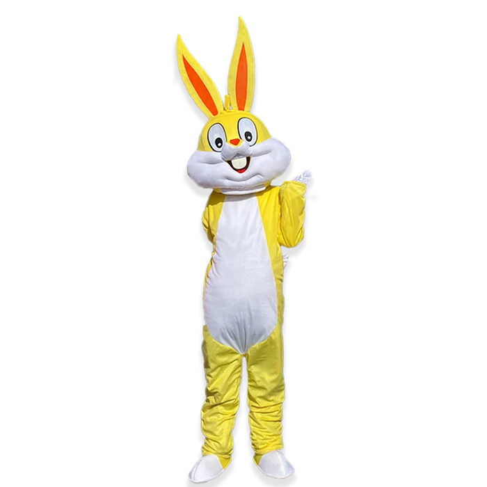 Paashaas Mascotte Kostuum – Luxe Cartoon Bunny Pak – Ideaal voor Verenigingen & Evenementen - Bivakshop