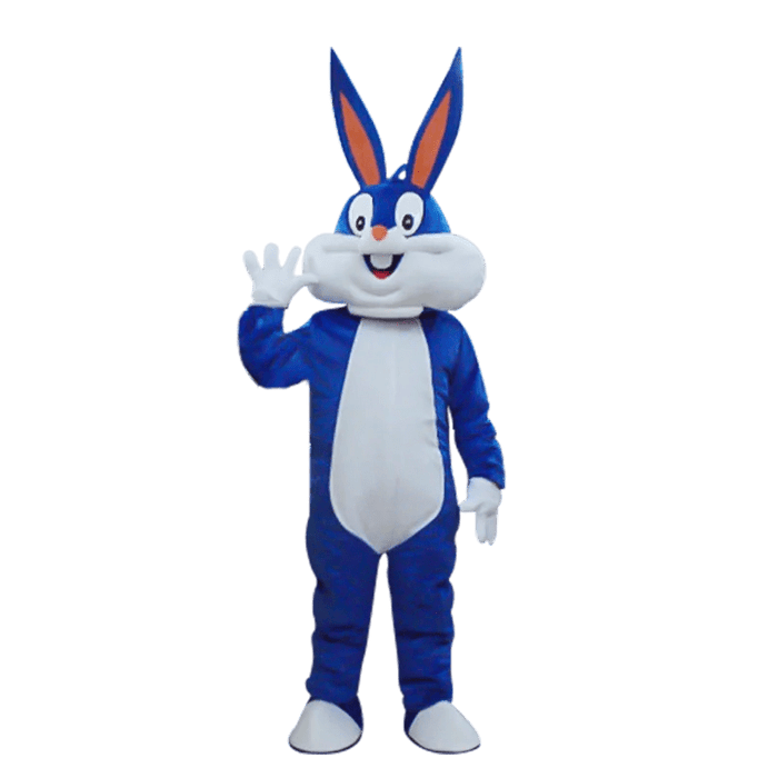 Paashaas Mascotte Kostuum – Luxe Cartoon Bunny Pak – Ideaal voor Verenigingen & Evenementen - Bivakshop