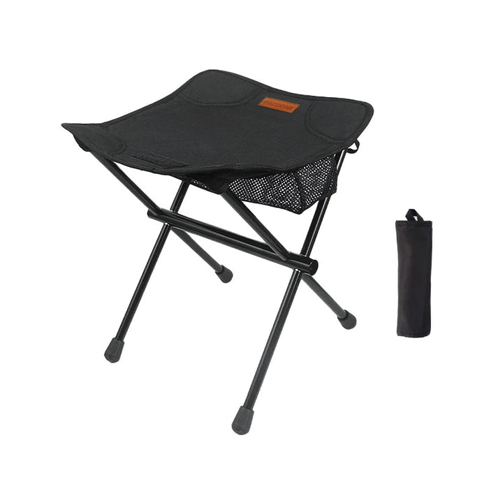 PACOONE outdoor draagbare opvouwbare kruk - lichtgewicht kampeerstoel vanaluminiumlegering - Bivakshop