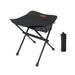 PACOONE outdoor draagbare opvouwbare kruk - lichtgewicht kampeerstoel vanaluminiumlegering - Bivakshop