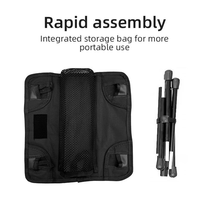 PACOONE outdoor draagbare opvouwbare kruk - lichtgewicht kampeerstoel vanaluminiumlegering - Bivakshop