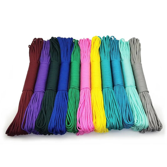 Paracord touw 4mm – 7 - strengs koord voor outdoor, kleding, armbanden & survival – 5/10/20/31 meter - Bivakshop