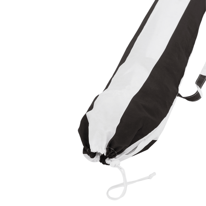 Parasol Osborn Zwart – H238 x Ø220 cm – Weerbestendig & Kantelbaar - Bivakshop