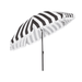 Parasol Osborn Zwart – H238 x Ø220 cm – Weerbestendig & Kantelbaar - Bivakshop
