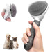 Pet Comb Stainless Steel Needle Comb Dog And Cat Hair Removal Floating Hair Cleaning Beauty Skin Care Pet Dog Cleaning Brush - Bivakshop