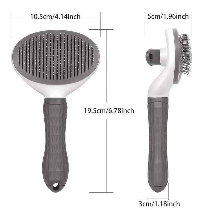 Pet Comb Stainless Steel Needle Comb Dog And Cat Hair Removal Floating Hair Cleaning Beauty Skin Care Pet Dog Cleaning Brush - Bivakshop
