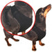 Pet Treatment ED-19000 - Comfortabel vest hondentuigje maat M - Zwart polyester - Bivakshop