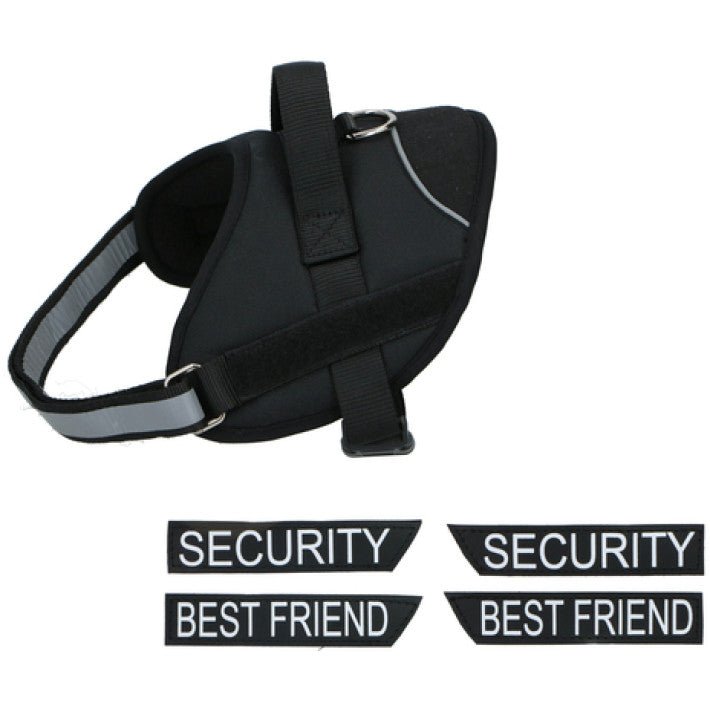 Pet Treatment ED-89963: - Hondentuigje groot 70-86cm - Verstelbaar groot hondentuigje - Bivakshop