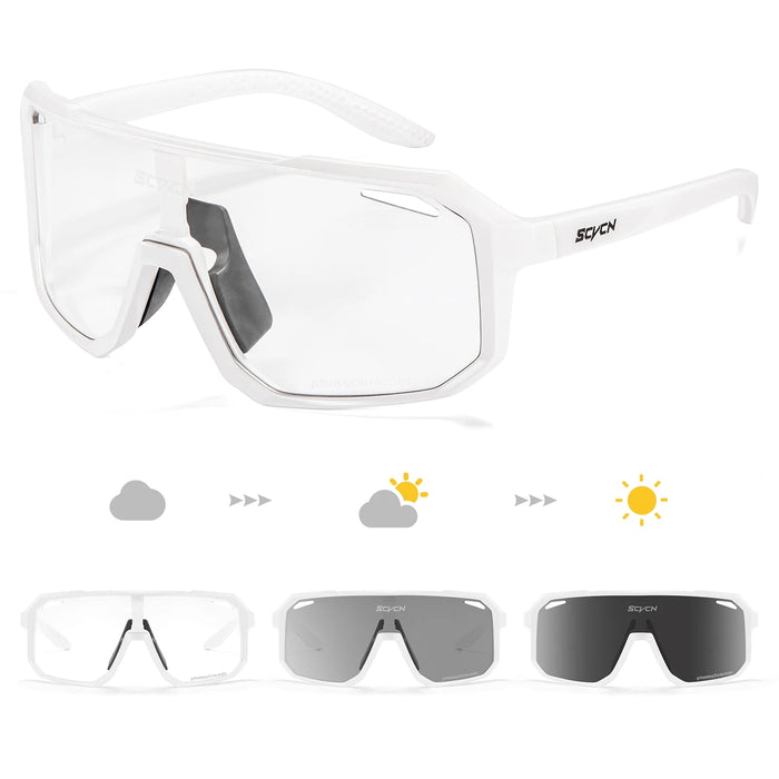 Photochromische visbril met UV400 - bescherming – Fiets en outdoor zonnebril voor mannen en vrouwen - Bivakshop