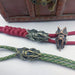 Piratenkapitein paracord kraal – Messing EDC hanger voor messenkoord, sleutelhanger en DIY accessoires - Bivakshop