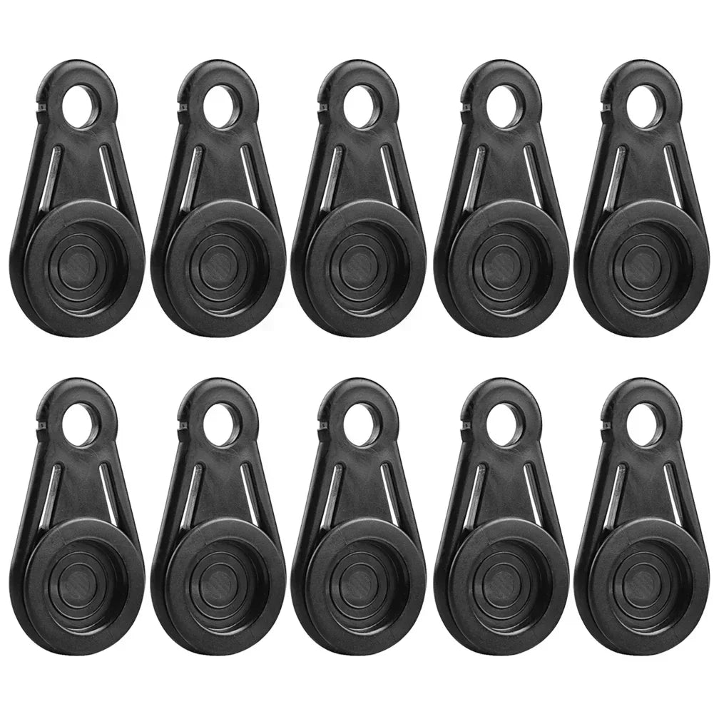 Plastic schijfgesp voor tent – Stevige kunststof clip voor zeil, touw en tentbevestiging - Bivakshop