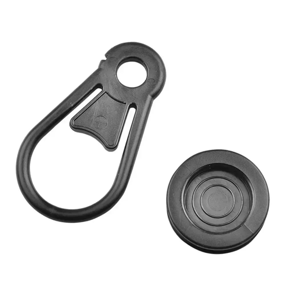 Plastic schijfgesp voor tent – Stevige kunststof clip voor zeil, touw en tentbevestiging - Bivakshop