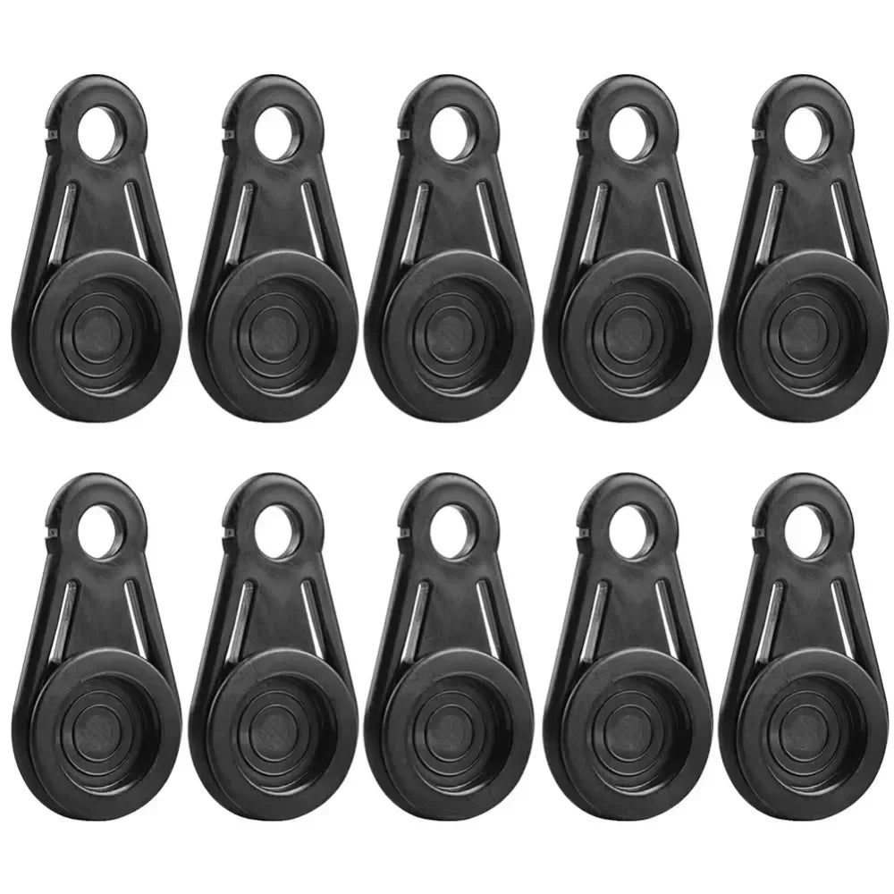 Plastic schijfgesp voor tent – Stevige kunststof clip voor zeil, touw en tentbevestiging - Bivakshop