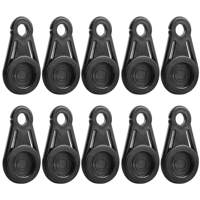 Plastic schijfgesp voor tent – Stevige kunststof clip voor zeil, touw en tentbevestiging - Bivakshop