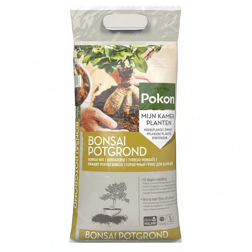 Pokon – Bonsai Potgrond – 5 Liter – Voor Optimale Groei en Drainage - Bivakshop
